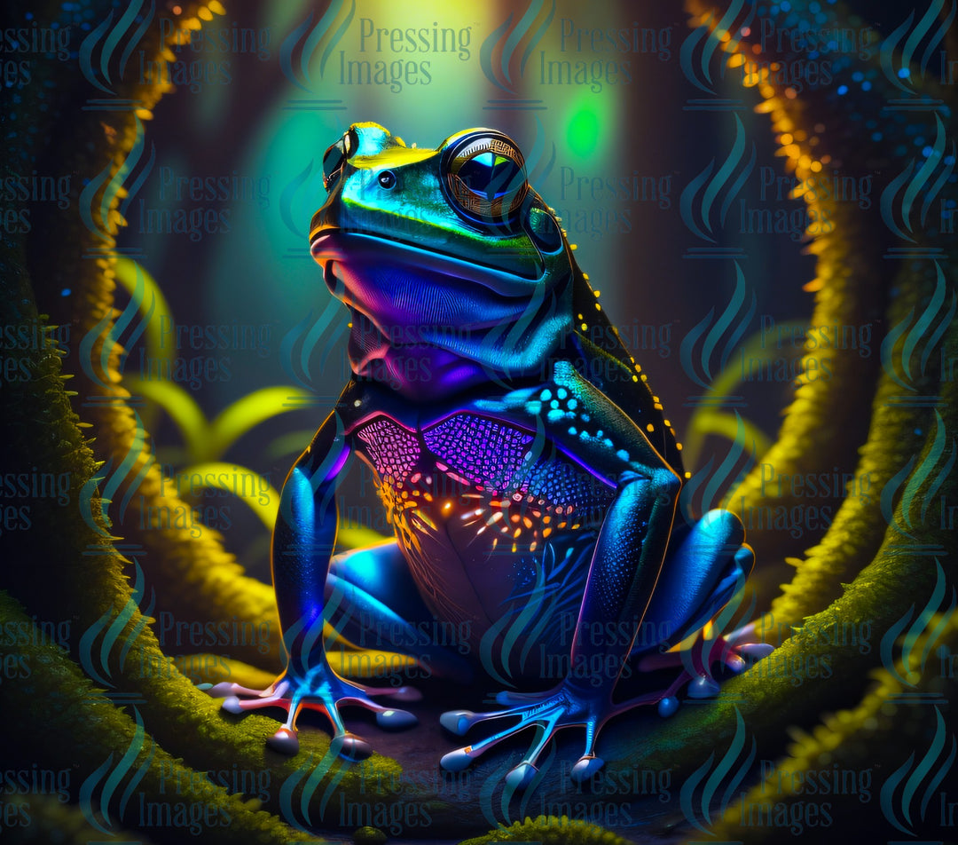 33333 Glowing Frog Tumbler Wrap