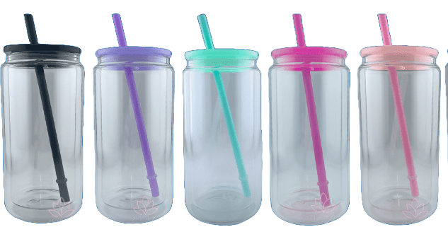 Leakproof 16oz Acrylic Snow Globe Can Tumbler - Pressing Images