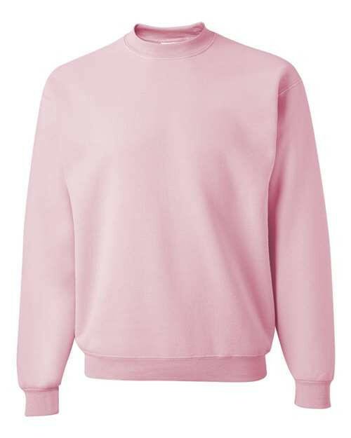 Light Colors Crewneck Sweatshirts (50/50 Cotton/Poly) - Pressing Images