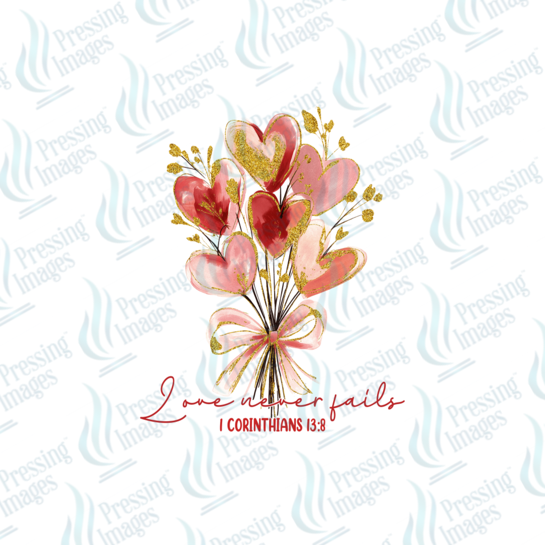 DTF 7055 Valentine Bouquet