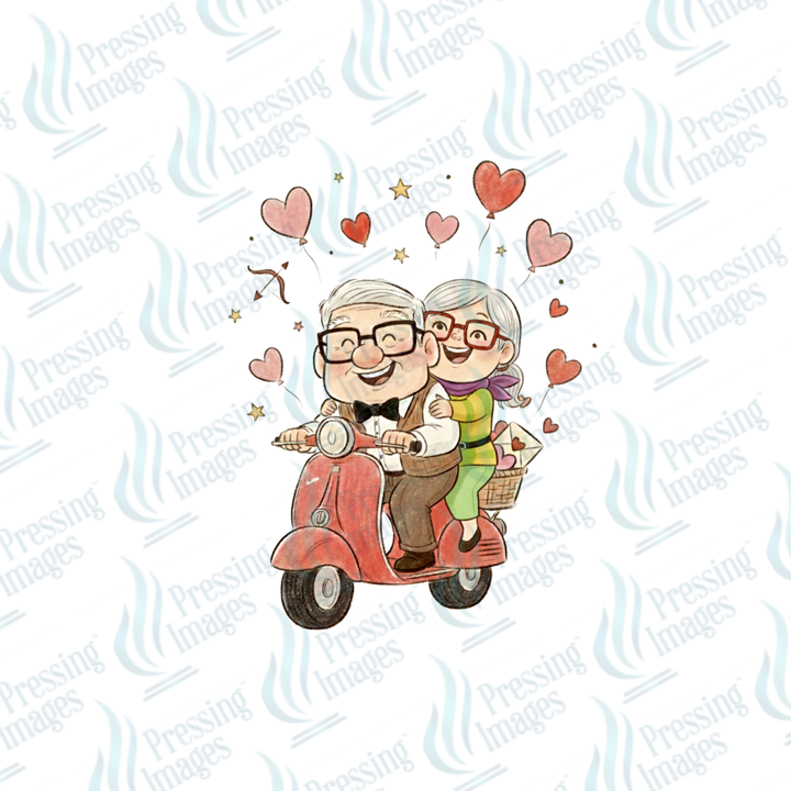 DTF 7056 Valentine Couple