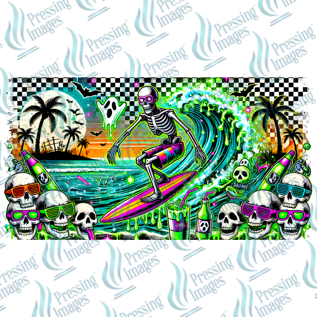 UVW 7506 Surf's Up — detail view — Pressing Images Canada