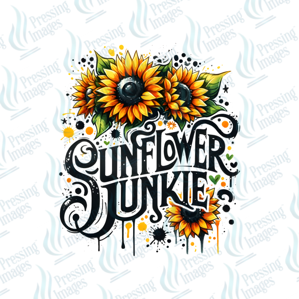 UVD 2357 Sunflower Junkie — detail view — Pressing Images Canada
