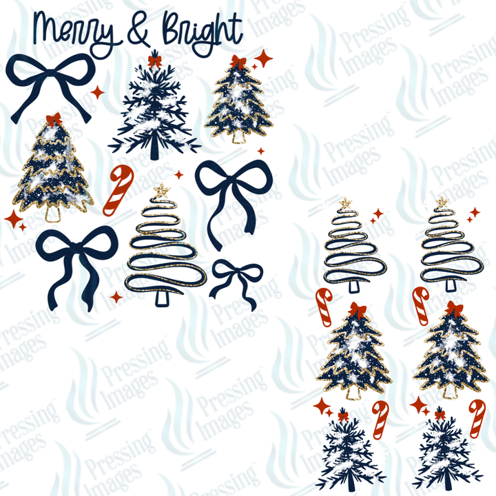 Merry & Bright Trees   | Pressing Images (#7689)
