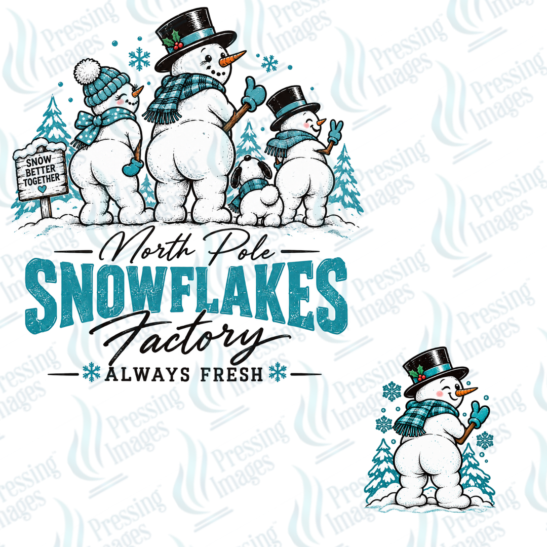 North Pole Snowflake Factory | Pressing Images (#7701)