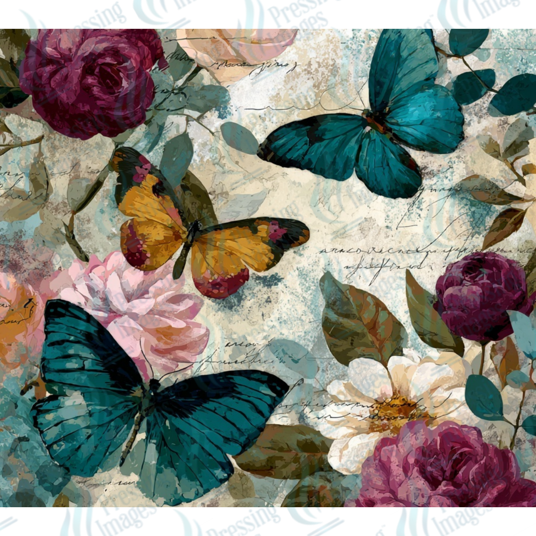 1026 Antique Butterflies