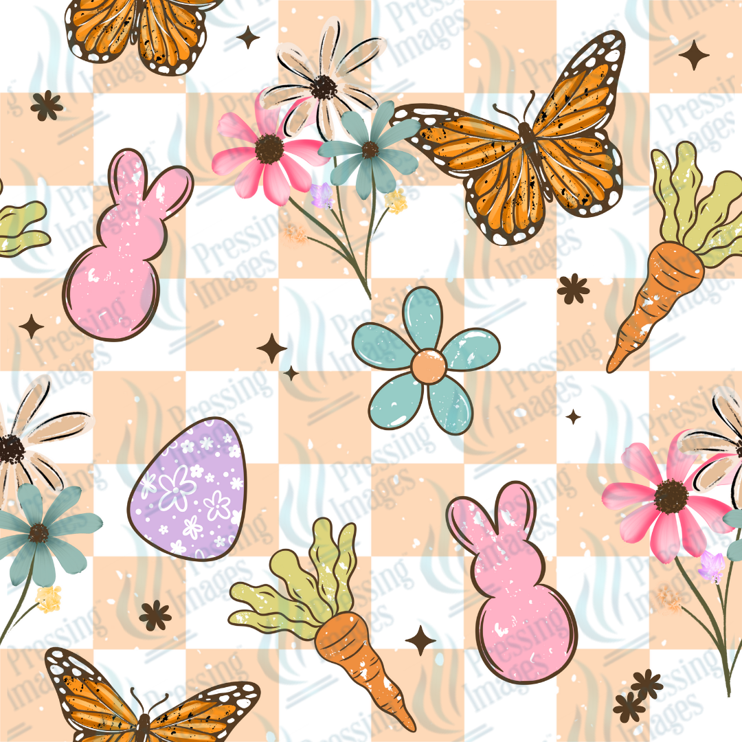 1051 Spring Butterfly Bunnies
