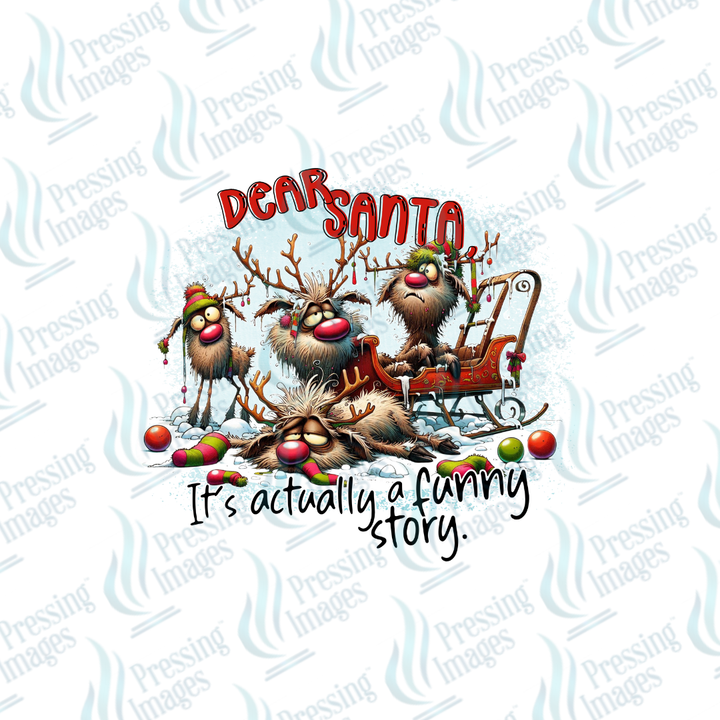Dear Santa Its Actually A Funny Story | Pressing Images (#6762)