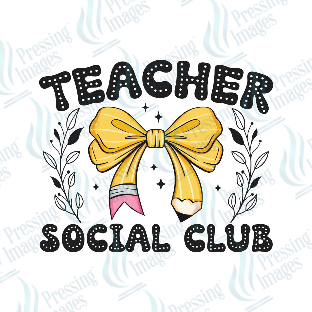 DTF 3078 Teacher social club