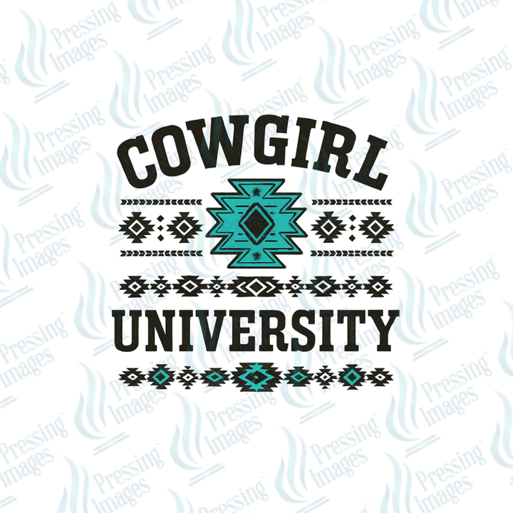 Cowboy/Cowgirl University | Pressing Images (DTF 7628)