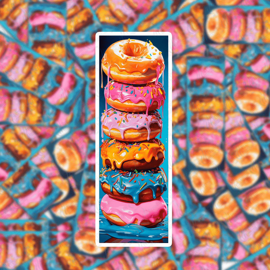 PI 385 Donut One Bookmark Decal & Acrylic Blank - Pressing Images