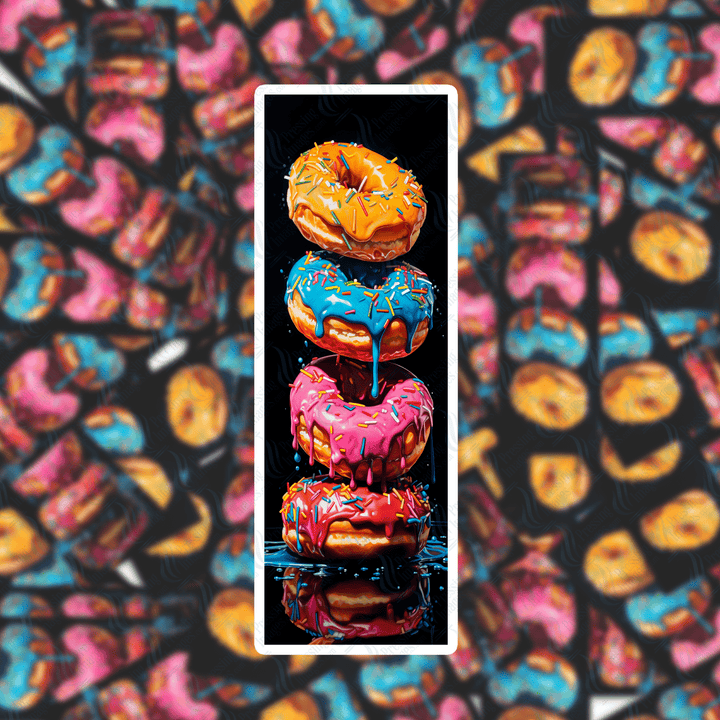 PI 389 Donut Five Bookmark Decal & Acrylic Blank - Pressing Images