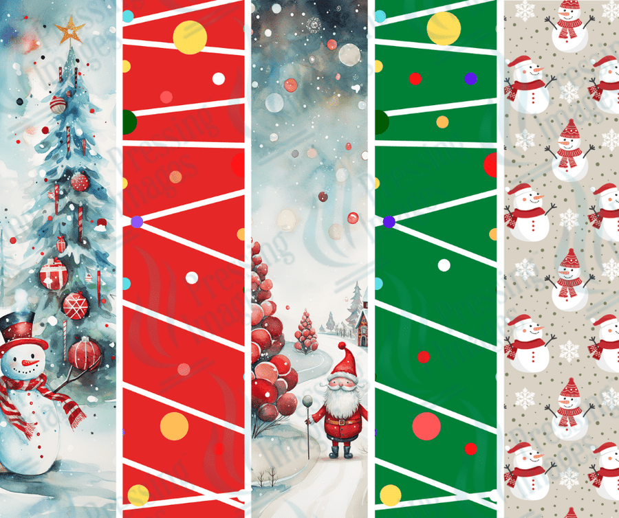 PW 6014 Watercolor and patterns Bundle Pen Wraps - Pressing Images