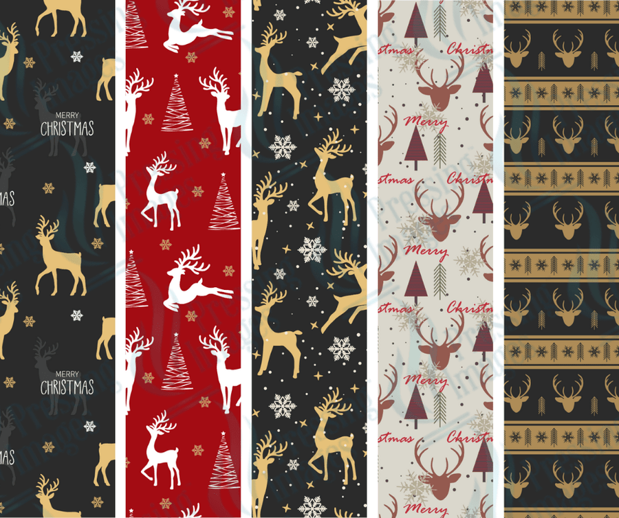 PW 6019 Reindeer Bundle Pen Wraps - Pressing Images