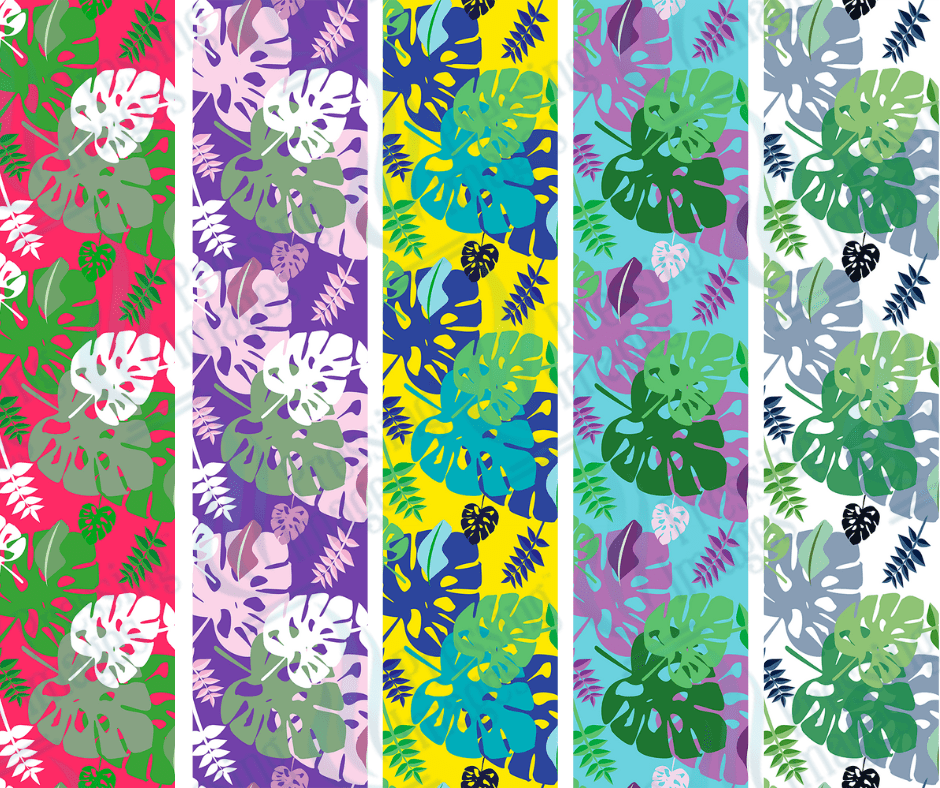 PW 6021 Monstera Bundle Pen Wraps - Pressing Images
