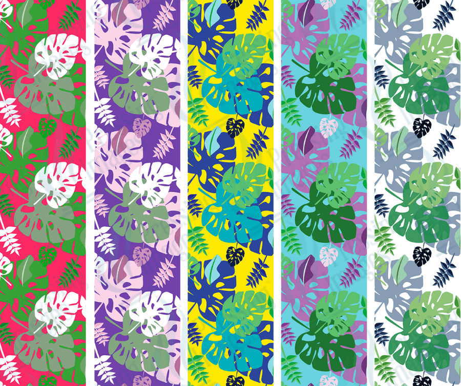 PW 6021 Monstera Bundle Pen Wraps - Pressing Images