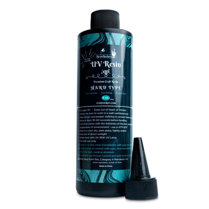 Resin Rockers UV Resin Original Crystal Clear Hard Type Ultra Fast Curing - Pressing Images