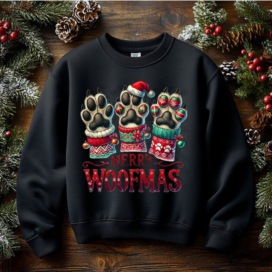 RTW - Custom - Merry Woofmas 6623 - Pressing Images