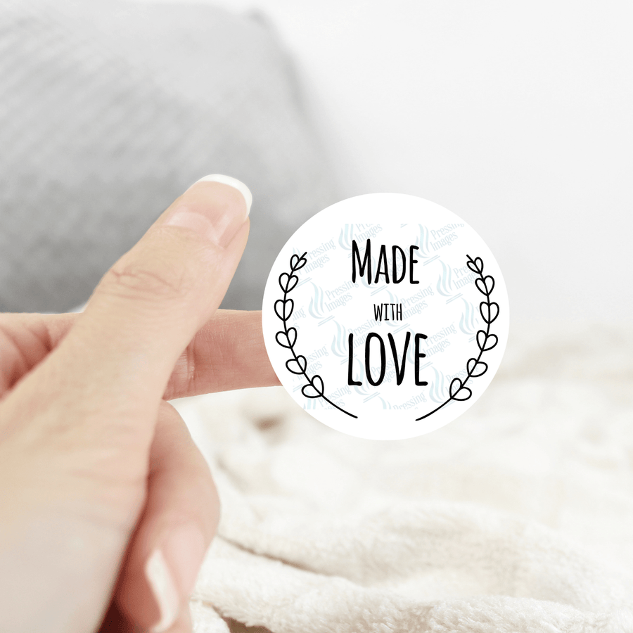 ST 011 B&W Made with Love - Pressing Images