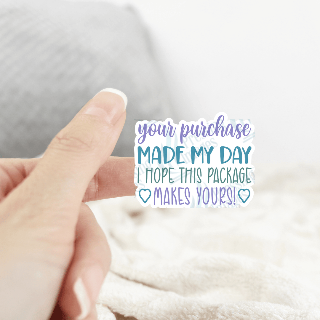 ST 012 Your purchase made my day - Pressing Images