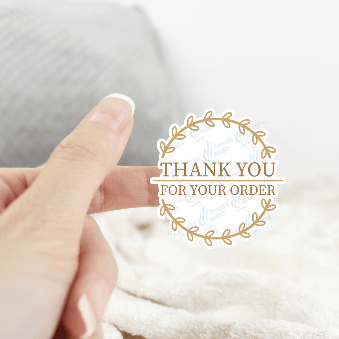 ST 020 Thank you gold - Pressing Images