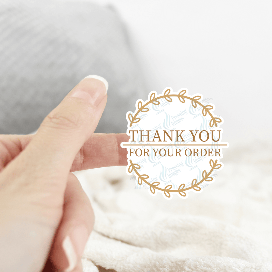 ST 020 Thank you gold - Pressing Images