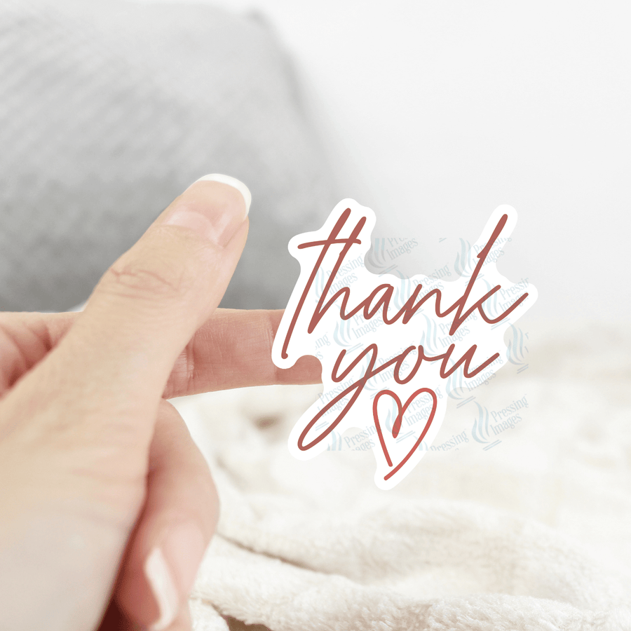 ST 021 Thank you handwritten - Pressing Images