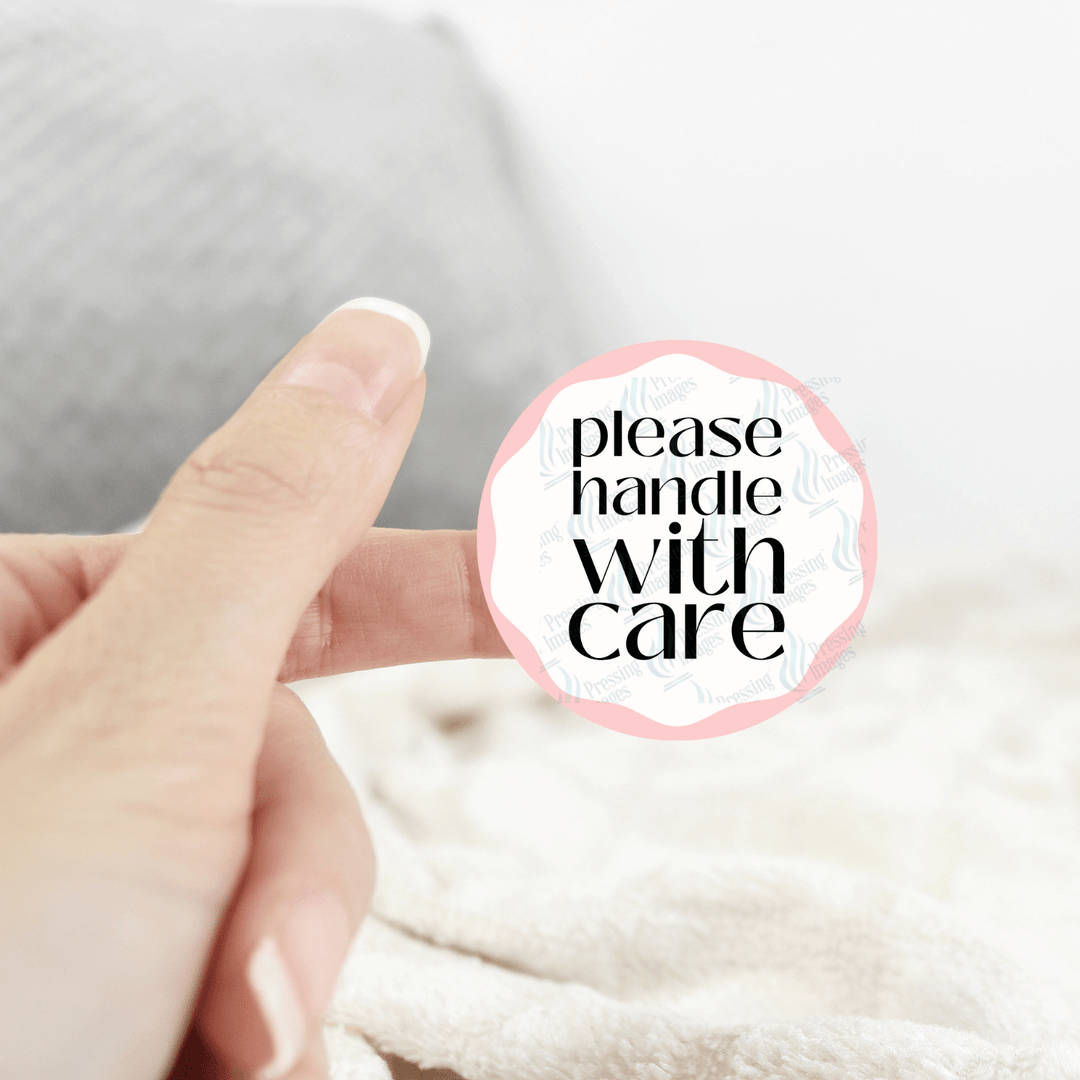 ST 025 Please handle with care - Pressing Images