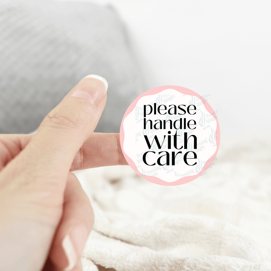 ST 025 Please handle with care - Pressing Images