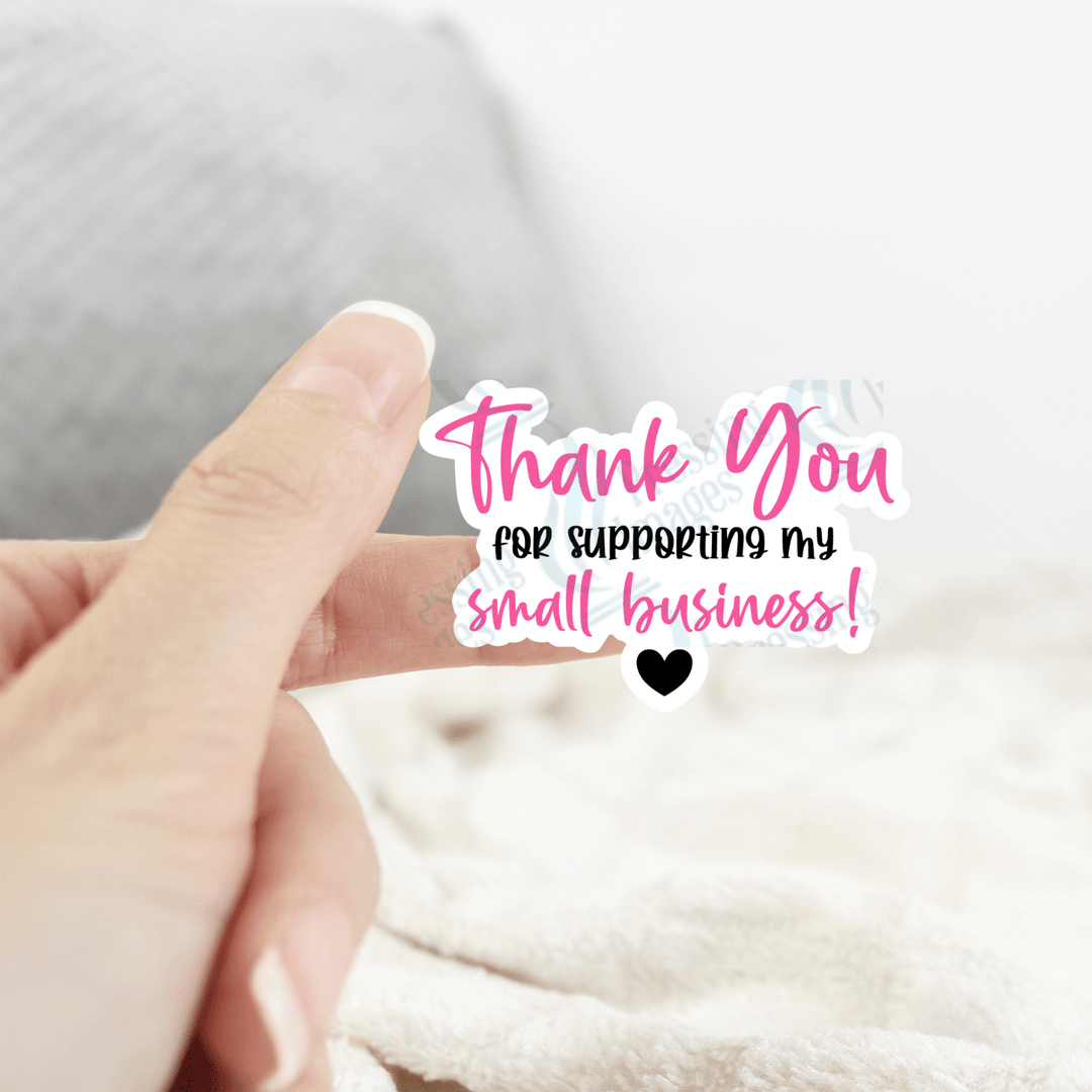 ST 036 Hot pink thank you - Pressing Images