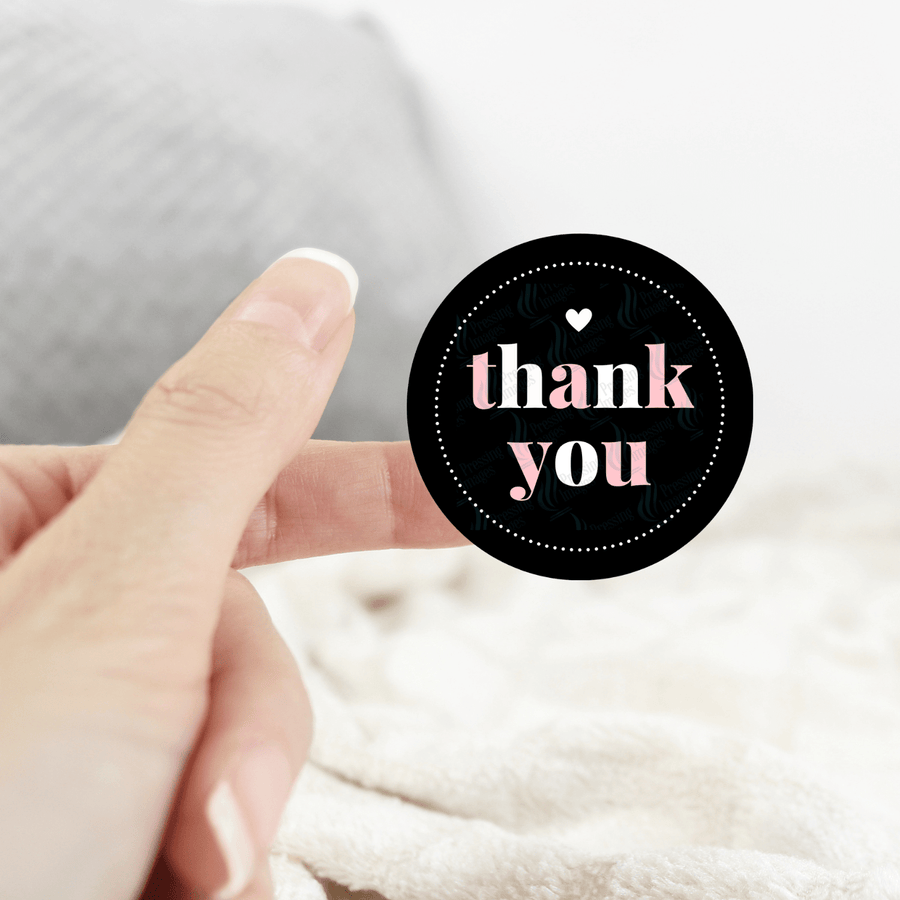 ST 039 Thank you black - Pressing Images