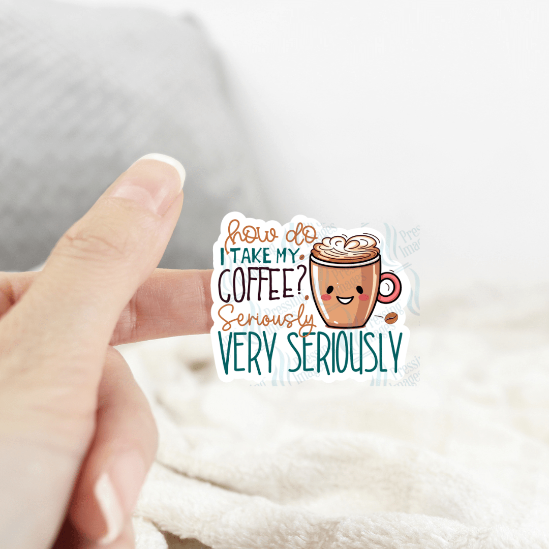 ST 048 Mug how do I take my coffee - Pressing Images
