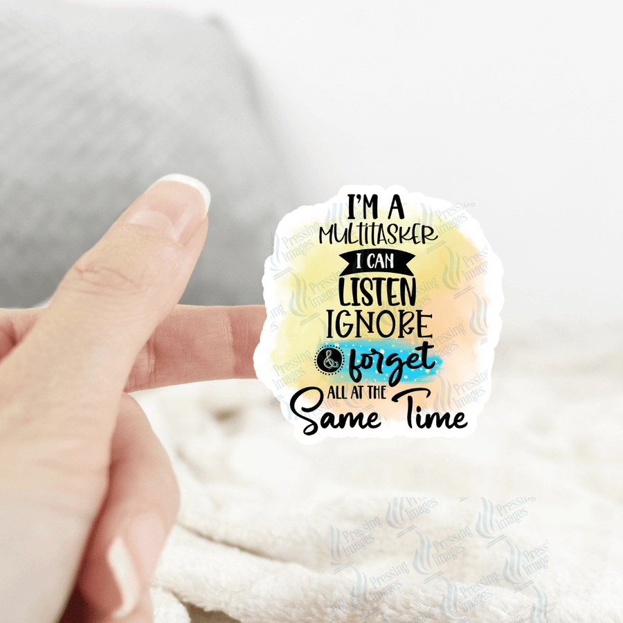 ST 057 I'm a multitasker - Pressing Images