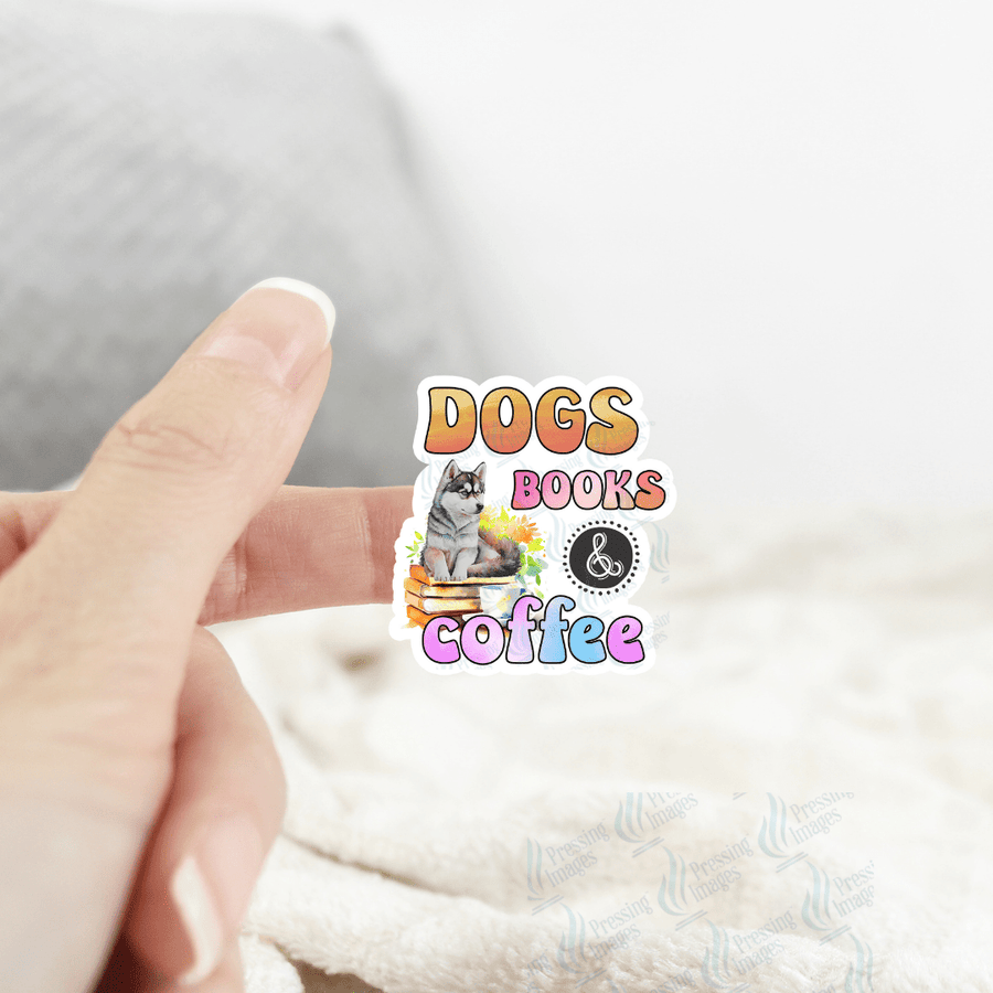 ST 061 Dogs and books - Pressing Images