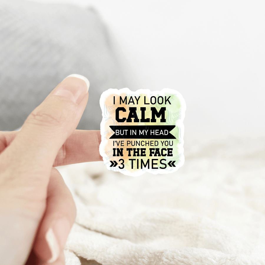 ST 075 I may look calm - Pressing Images