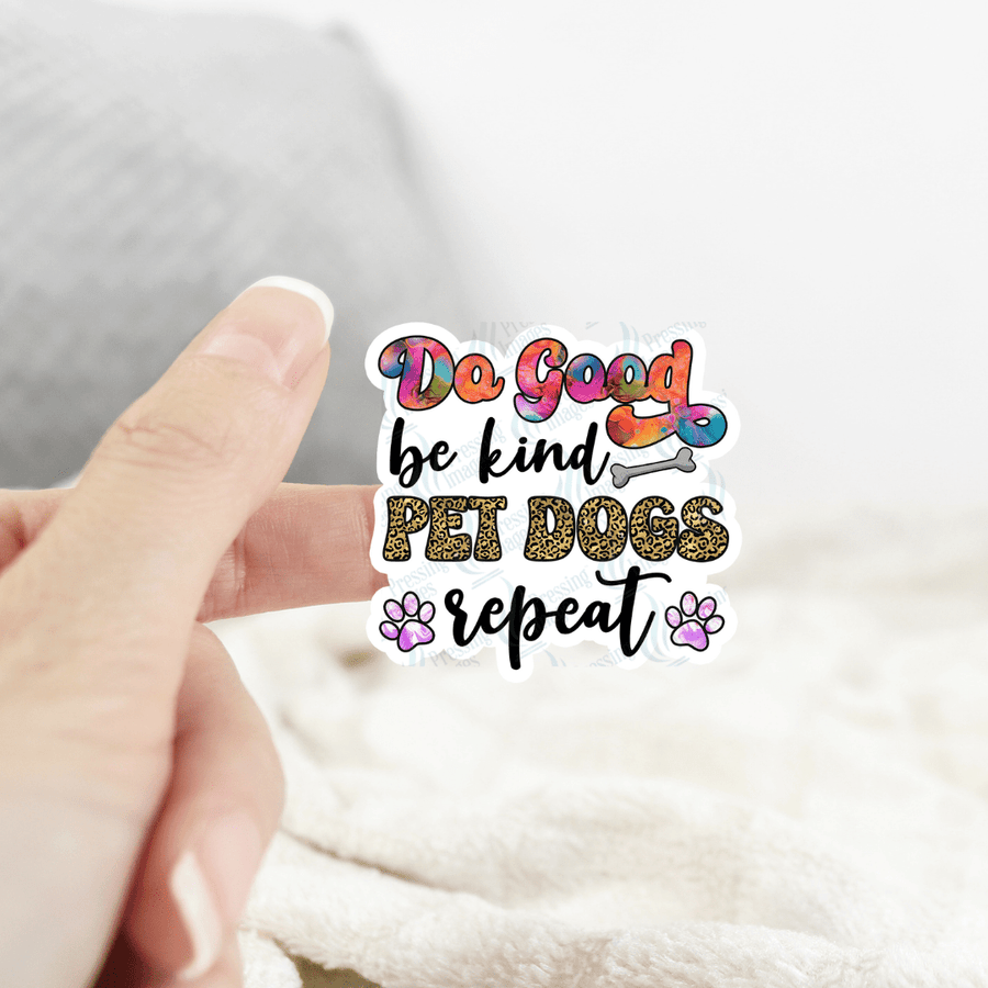 ST 082 Do good be kind - Pressing Images
