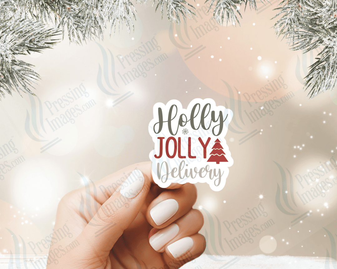 ST 118 Holly Jolly Delivery - Pressing Images