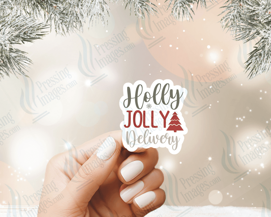 ST 118 Holly Jolly Delivery - Pressing Images