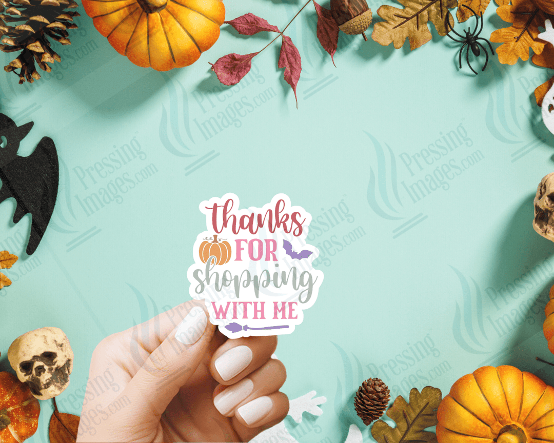 ST 135 Thanks For Shopping With Me - Pressing Images