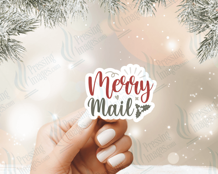 ST 138 Christmas Packing Sticker Bundle - Pressing Images