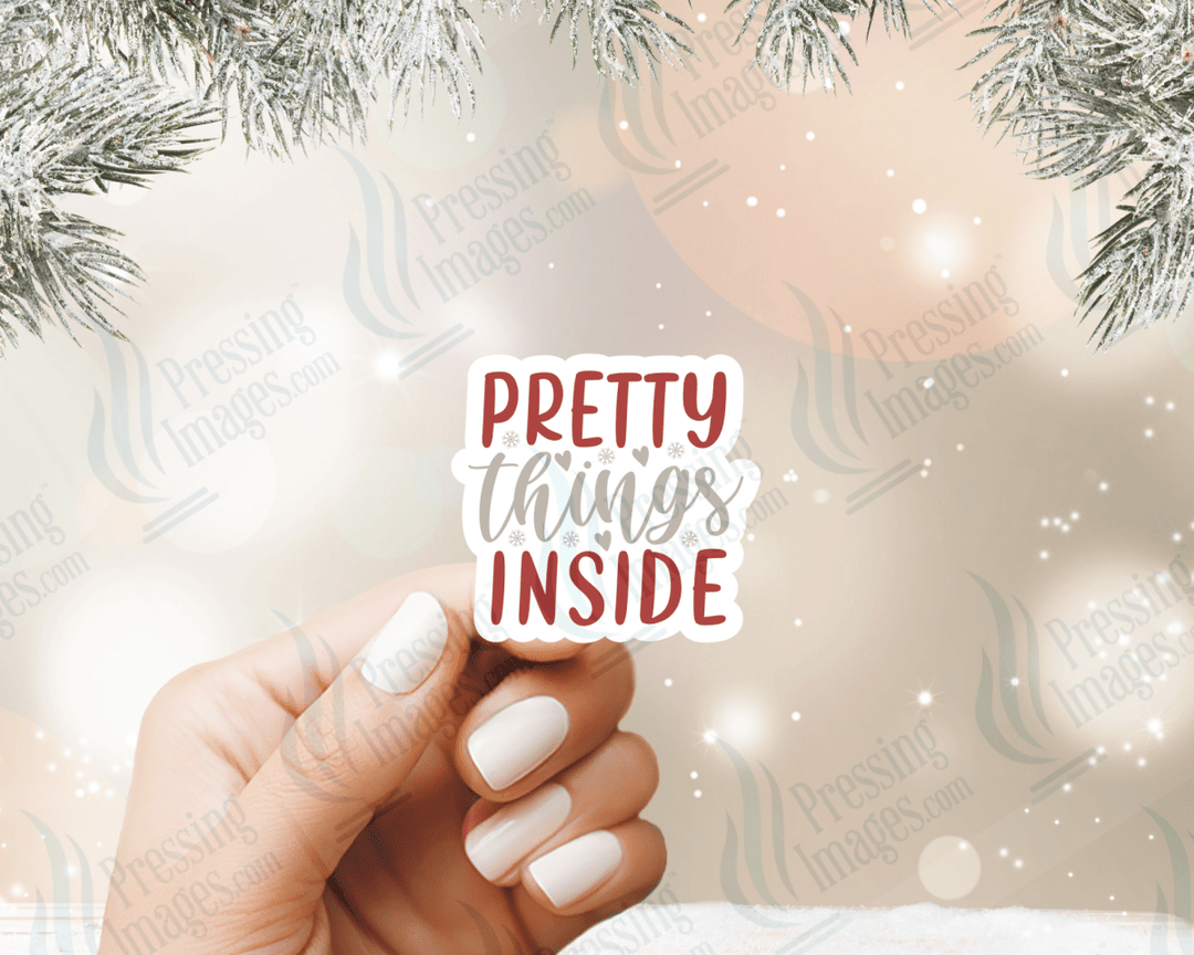 ST 138 Christmas Packing Sticker Bundle - Pressing Images