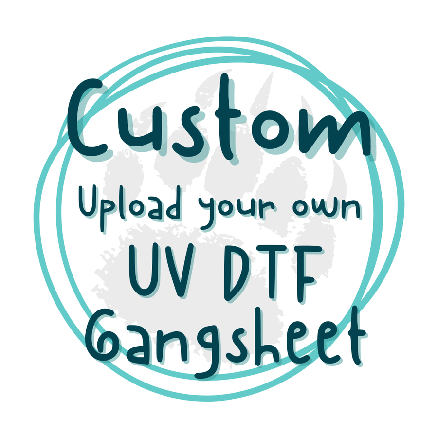UPLOAD YOUR UV DTF GANG SHEET - Pressing Images