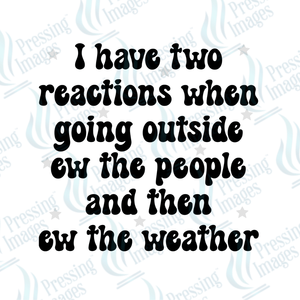 UVD 1731 I have two reactions - Pressing Images