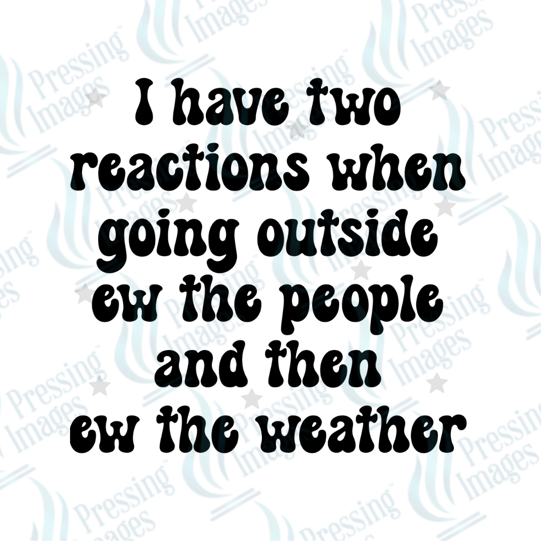 UVD 1731 I have two reactions - Pressing Images