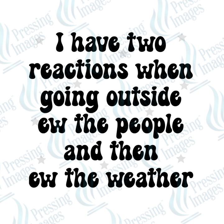 UVD 1731 I have two reactions - Pressing Images