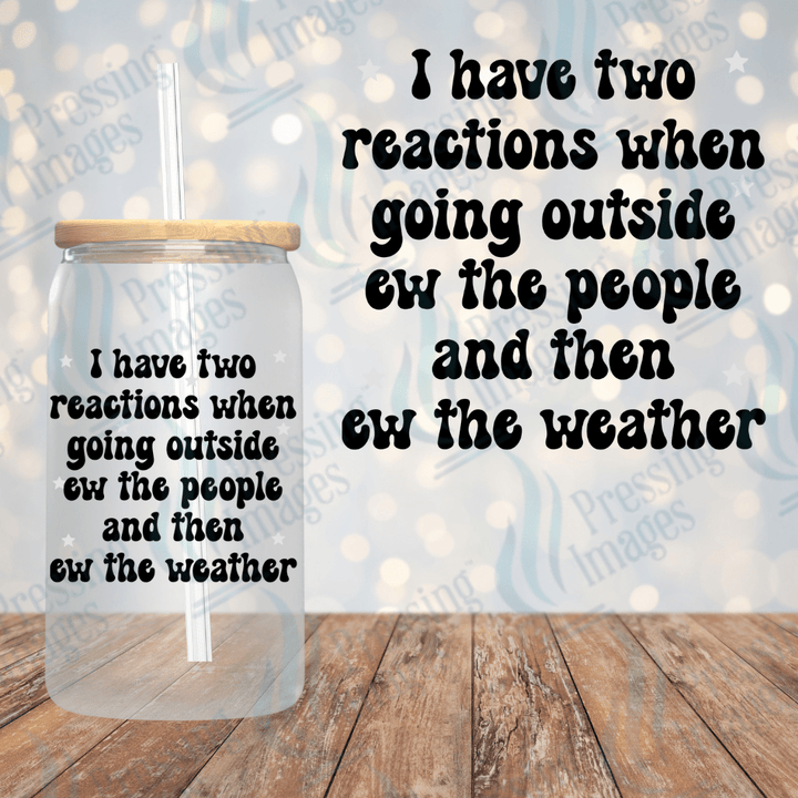 UVD 1731 I have two reactions - Pressing Images