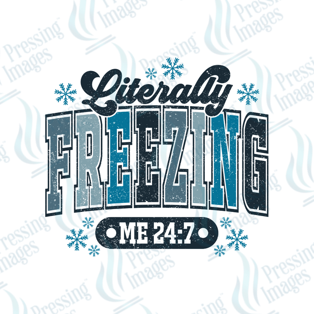 UVD 1734 Literally freezing - Pressing Images