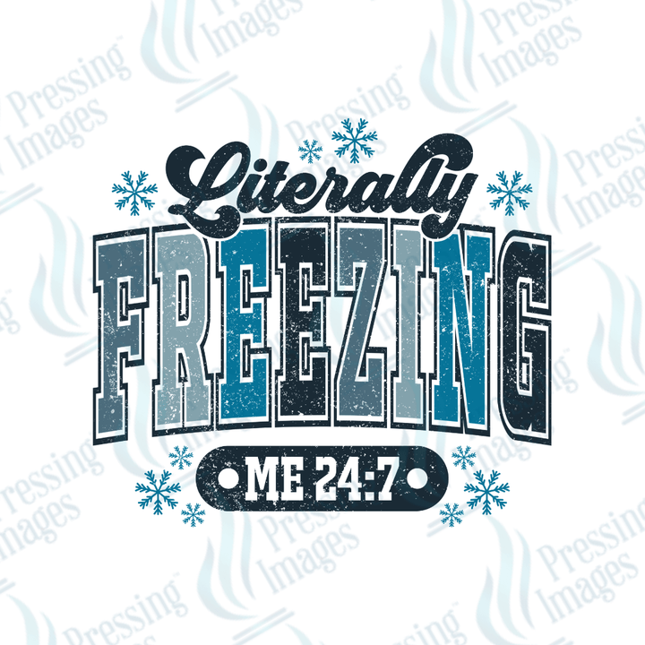 UVD 1734 Literally freezing - Pressing Images