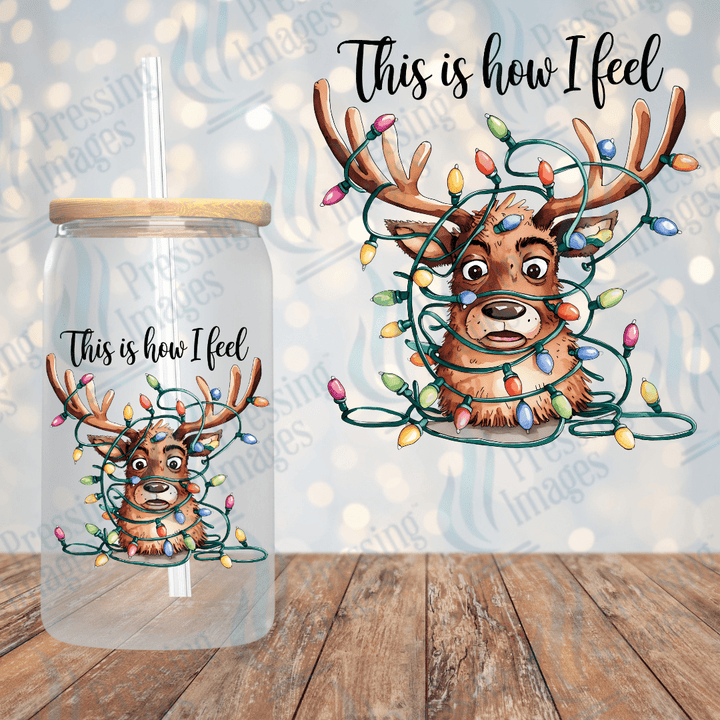 This Is How I Feel Reindeer | Pressing Images (#1743)