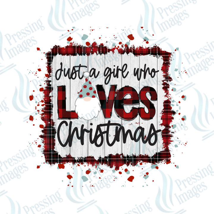 Just A Girl Who Loves Christmas | Pressing Images (#1752)